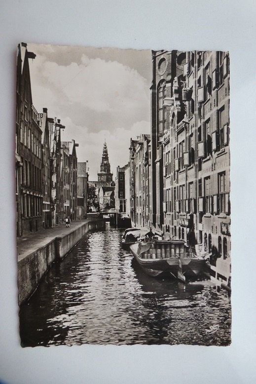 1953 AMSTERDAM OZ Oudezijds KOLK, Ophalen, 1940 tot 1960, Gelopen, Noord-Holland