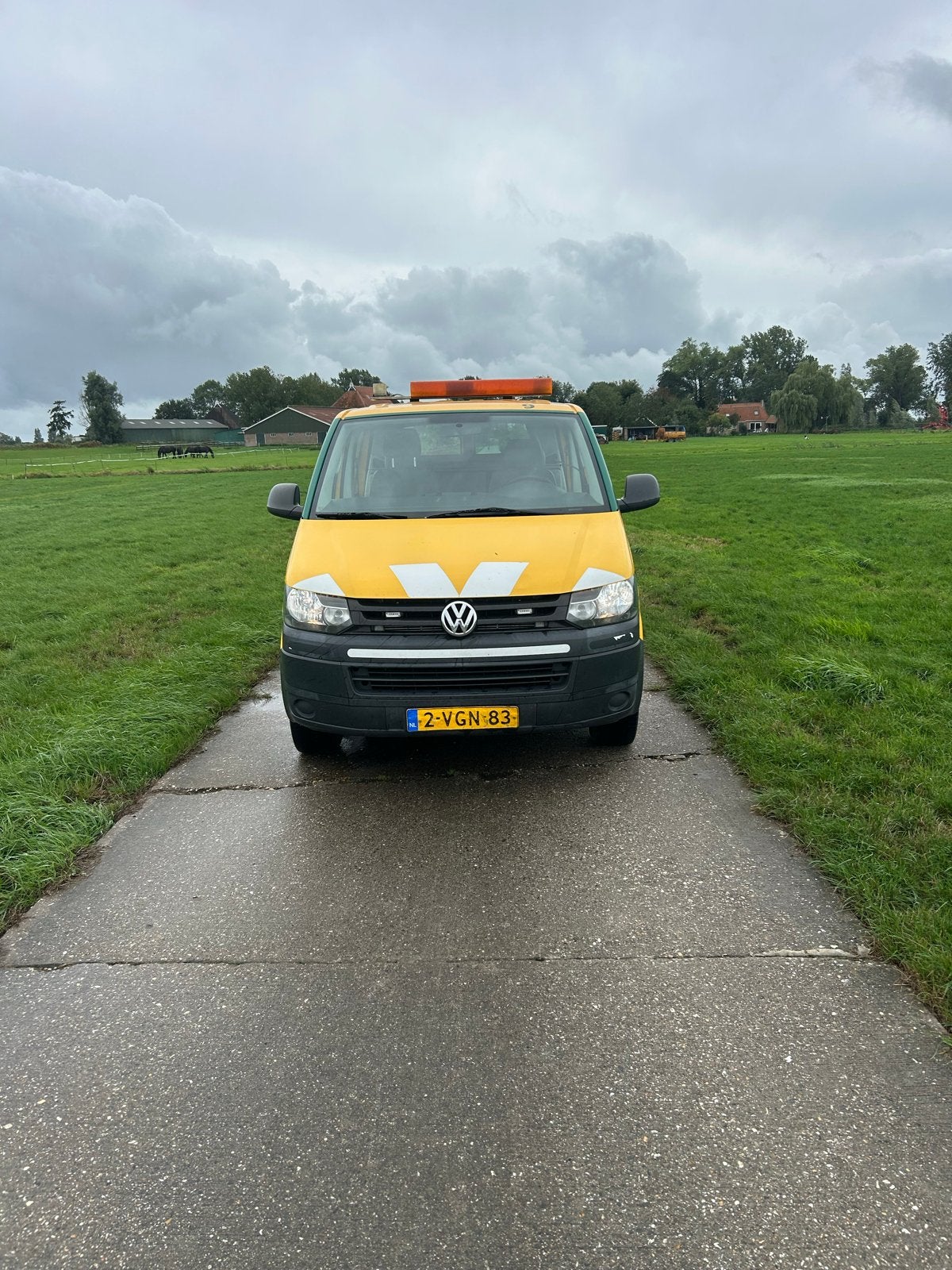 Volkswagen Transporter C 2.0 D 2010, Auto's, Bestelauto's, Euro 5, Grijs, Particulier, 6 stoelen