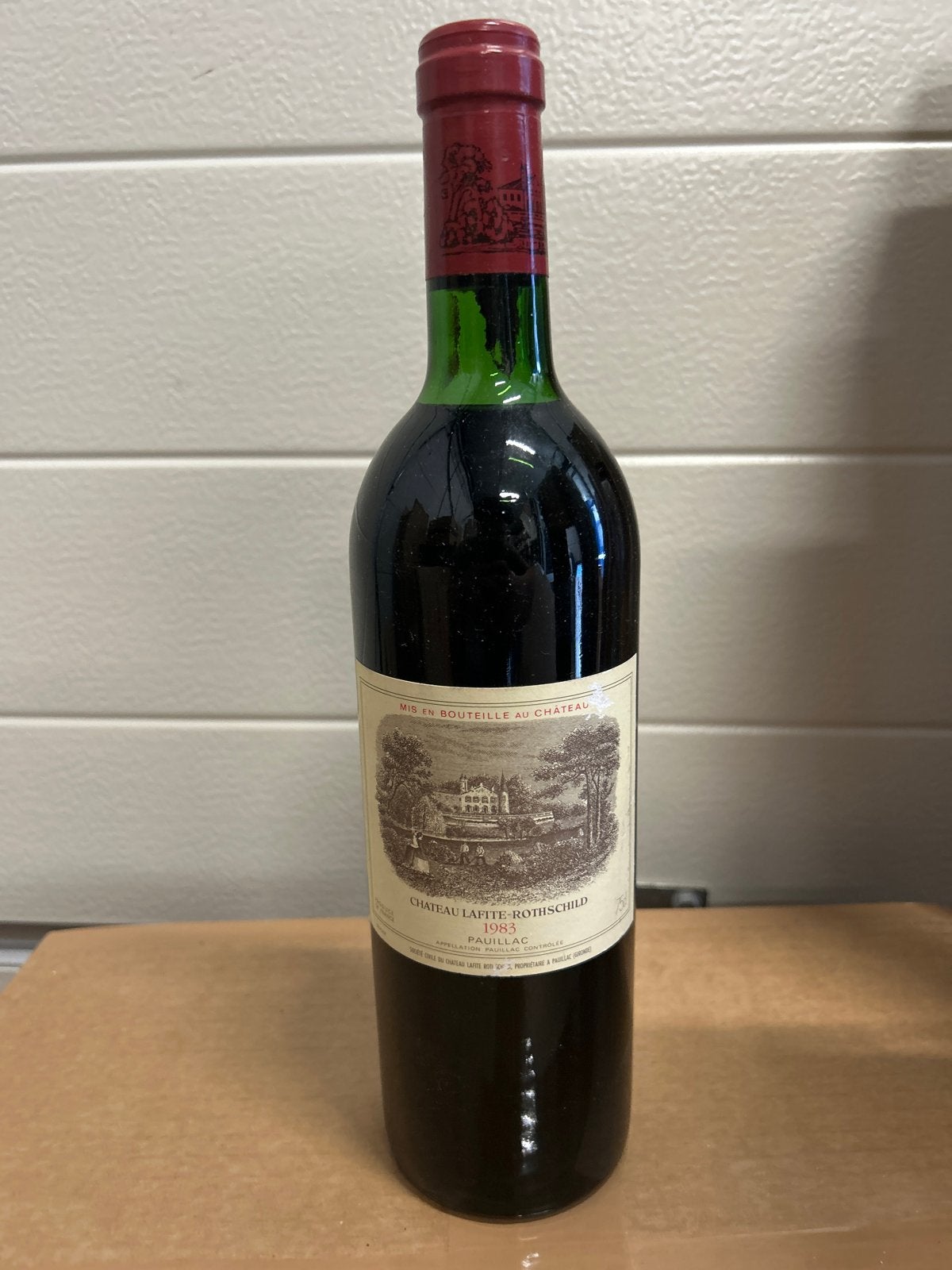 Chateau Lafite Rothschild 1983 - Exclusieve Rode Wijn, Ophalen, Gebruikt, Frankrijk, Rode wijn