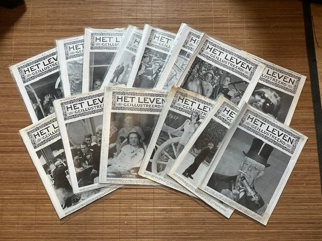 Het Leven geïllustreerd 1936 t/m 1938, Ophalen, 1920 tot 1940, Nederland, Tijdschrift