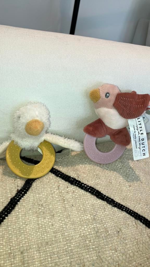 Little dutch gans goose vogel rammelaar, Kinderen en Baby's, Speelgoed | Knuffels en Pluche, Ophalen of Verzenden, Nieuw, Overige typen