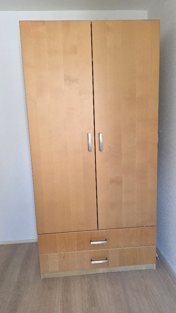Pax Linnenkast Eikenkleur b100xh236 zgan, Overige materialen, 200 cm of meer, 50 tot 100 cm, Zo goed als nieuw
