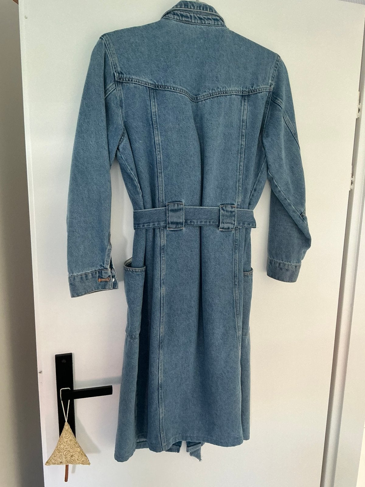 Esprit spijkerjurk, Maat 38/40 (M), Blauw, Ophalen of Verzenden, Gedragen