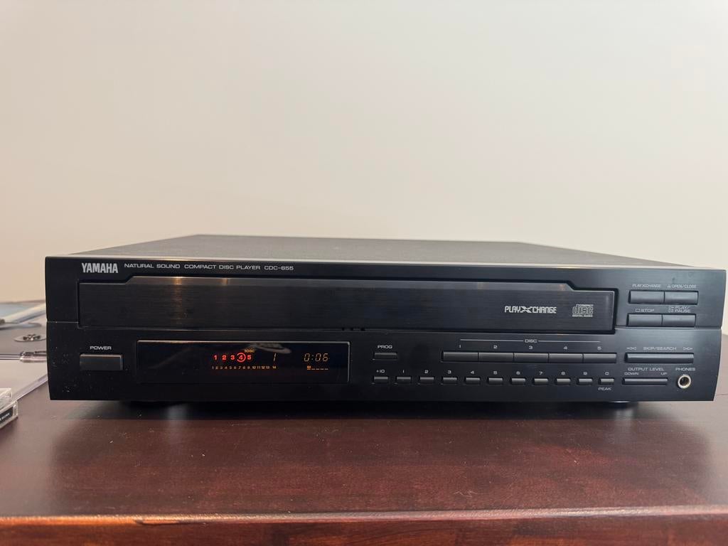 Yamaha CDC-655 Natural Sound CD-wisselaar, Ophalen of Verzenden, Zo goed als nieuw