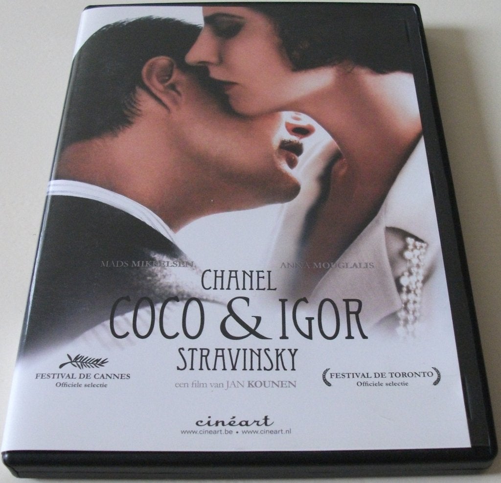 Dvd *** COCO CHANEL & IGOR STRAVINSKY *** Cinéart, Romantiek, Speciale editie, Nederlands, Frankrijk