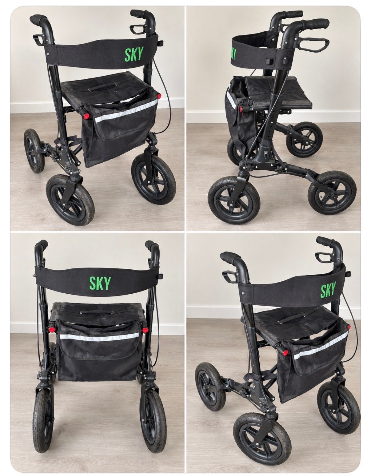 Rollator, Ophalen