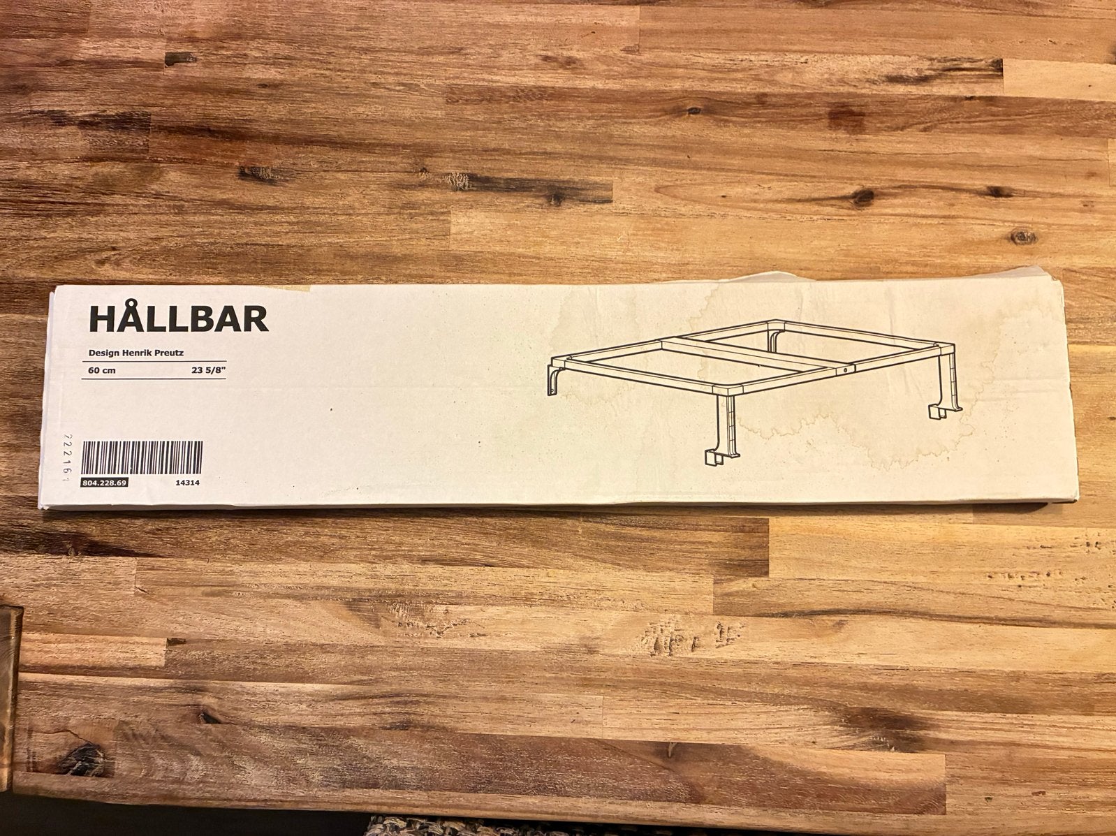Nieuw! Ikea Hållbar Steunframe voor afvalsorteerbakken 60 cm, Ophalen of Verzenden, Nieuw, Metaal, 50 – 75