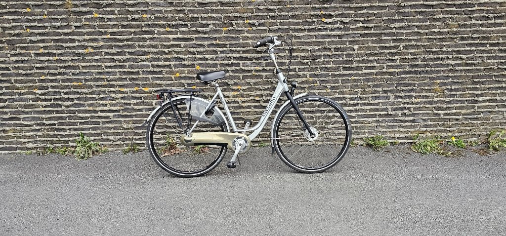Gazelle damesfiets met 7 versnellingen en rollerbrake-remmen, Ophalen, Versnellingen, Gazelle, 53 tot 56 cm