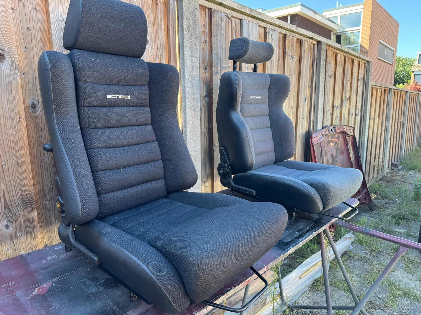 Te koop Scheel stoelen voor diverse auto’s, Ophalen, Gebruikt