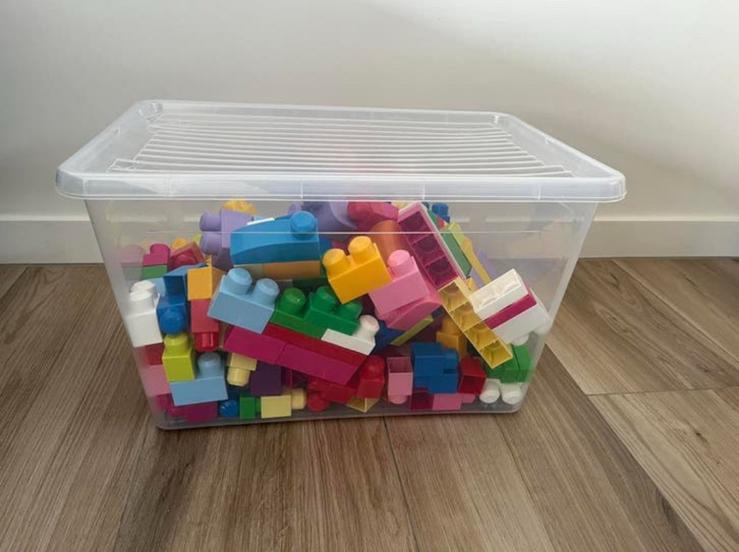 Mega bloks bouwstenen verzameling, Ophalen of Verzenden, Zo goed als nieuw, Megabloks