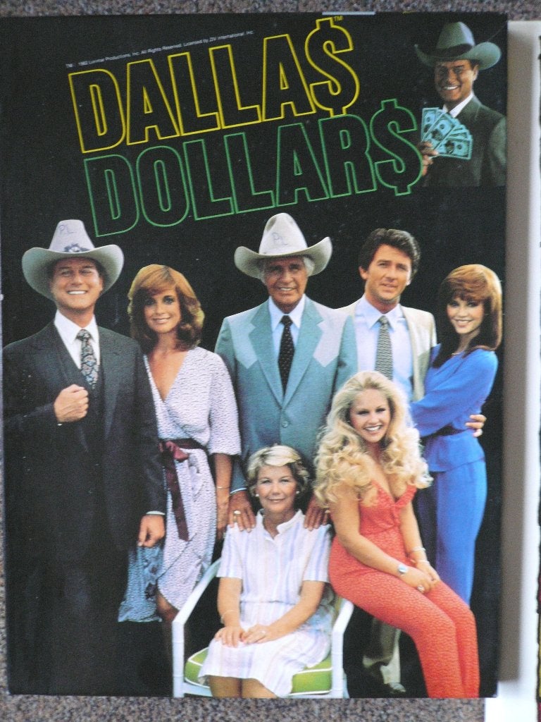 DALLAS Dollars ganzenbord 1982, Antiek en Kunst, Ophalen of Verzenden