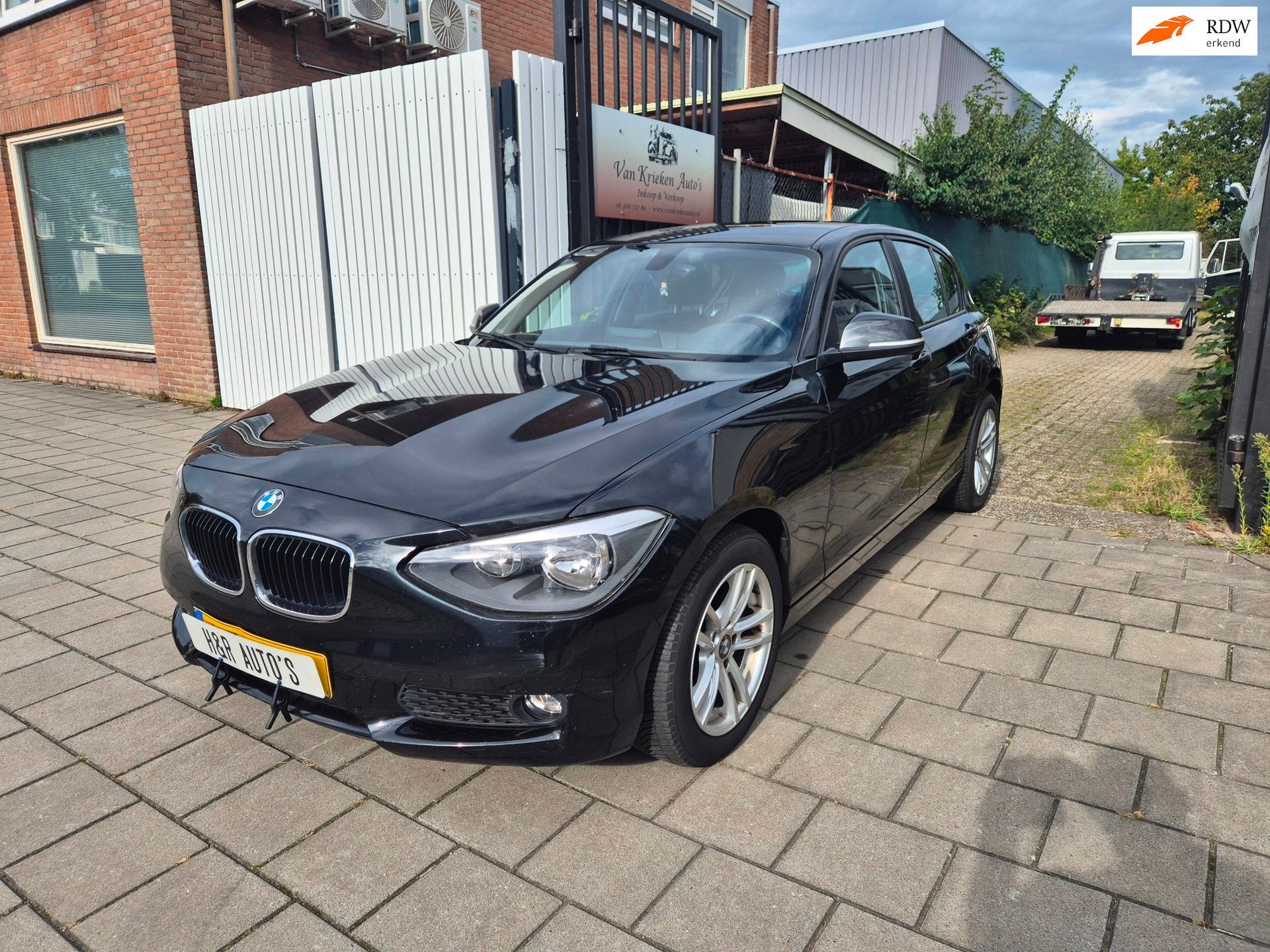 BMW 1-serie 118d , schitterende goede auto f20 model, 1-Serie, Achterwielaandrijving, Zwart, Leder