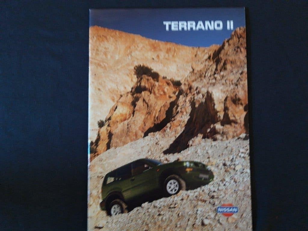 folder Nissan Terrano II 1994 - Frans ( België) 40 pagina's, Ophalen of Verzenden, Zo goed als nieuw, Nissan