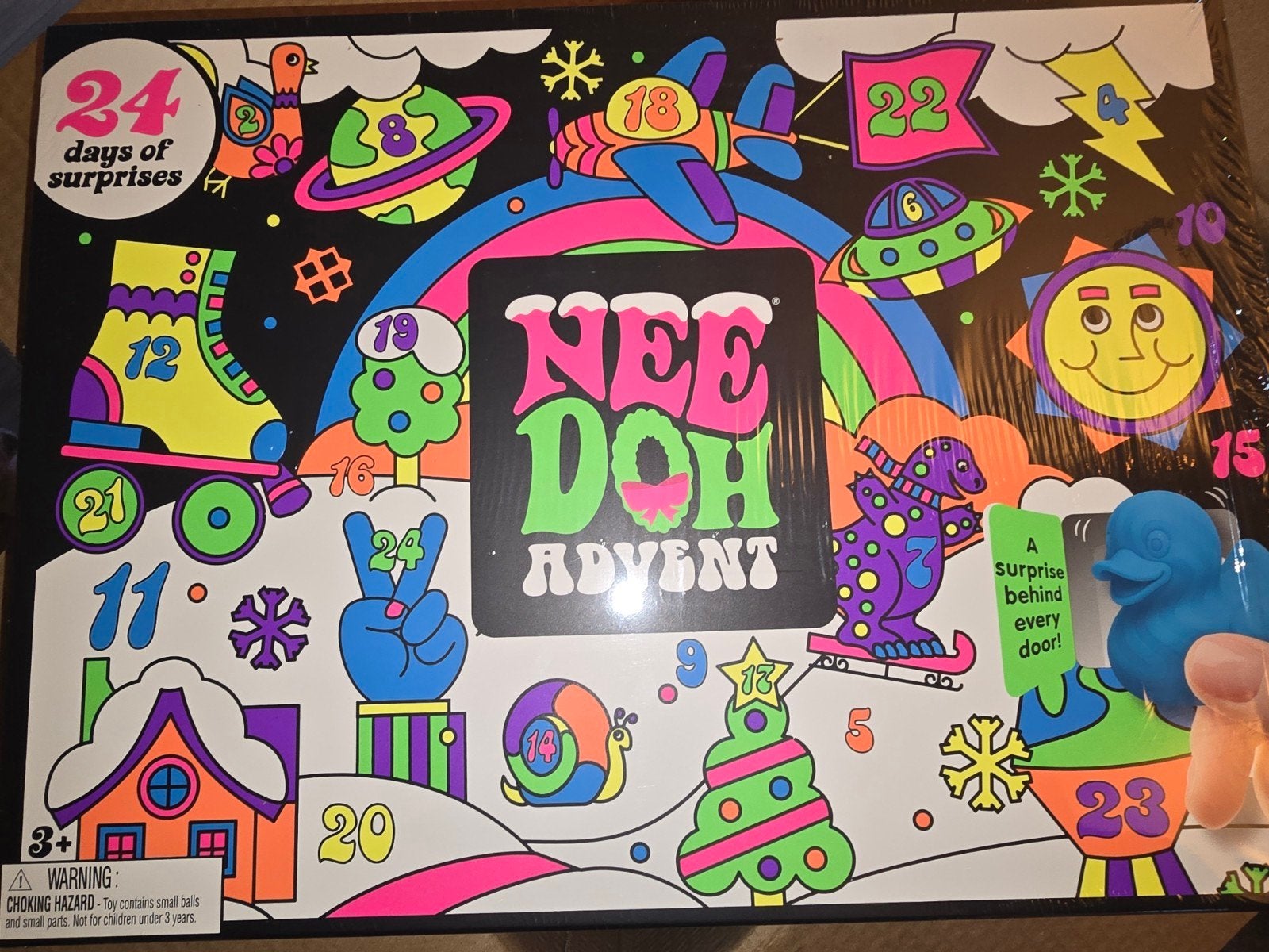 NeeDoh Adventskalender - 24 Dagen Plezier!, Ophalen of Verzenden, Nieuw, Jongen of Meisje