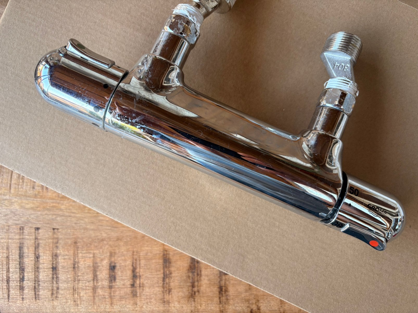 Grohe thermostaatkraan, Doe-het-zelf en Verbouw, Sanitair, Ophalen, Gebruikt