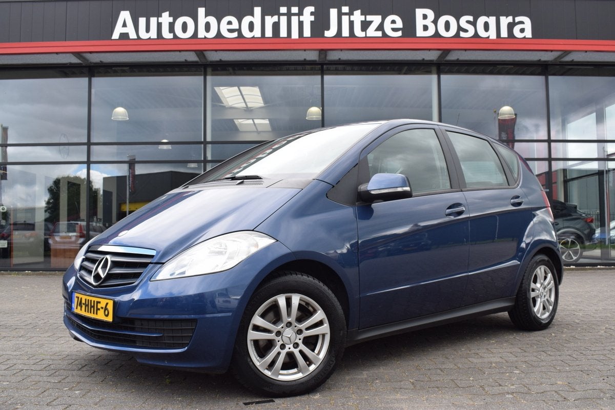 Mercedes-Benz A-Klasse 150 Automaat Classic Airco | Originel, Zwart, 4 cilinders, Blauw, Origineel Nederlands