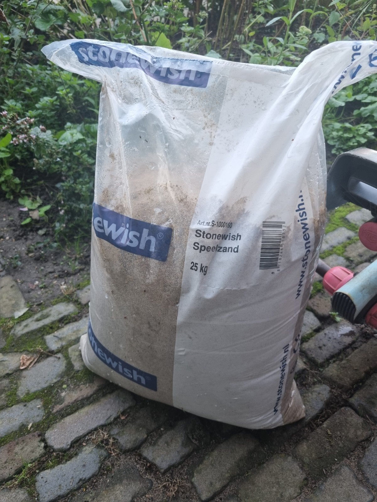 speelzand 25 kg, Ophalen, Nieuw