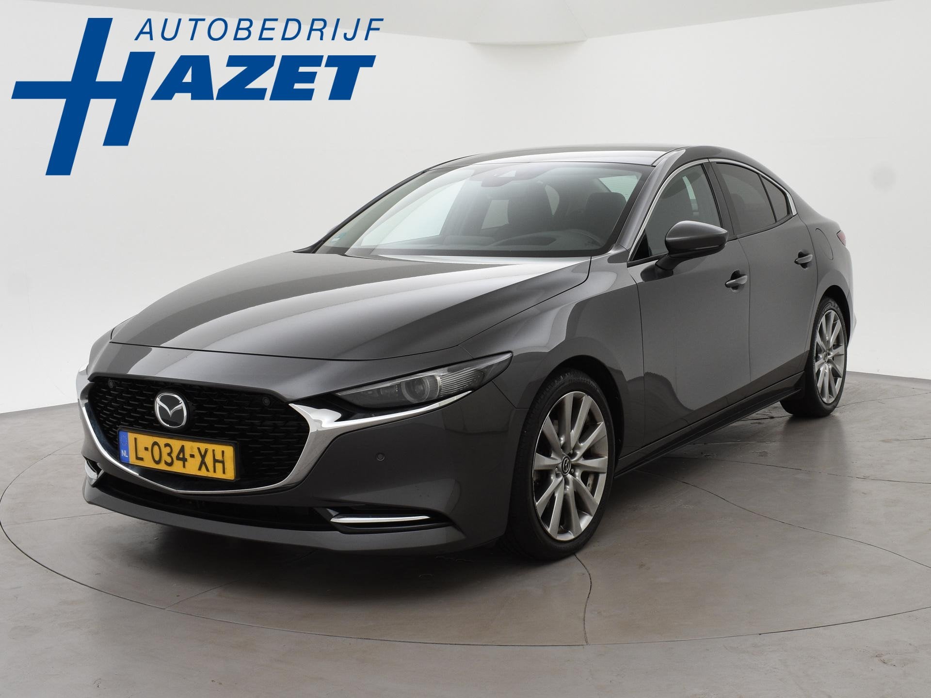 Mazda 3 2.0 e-SkyActiv-X M HYBRID 186 PK LUXURY + CARPLAY |, Auto's, Mazda, Voorwielaandrijving, 1998 cc, Gebruikt, Bedrijf