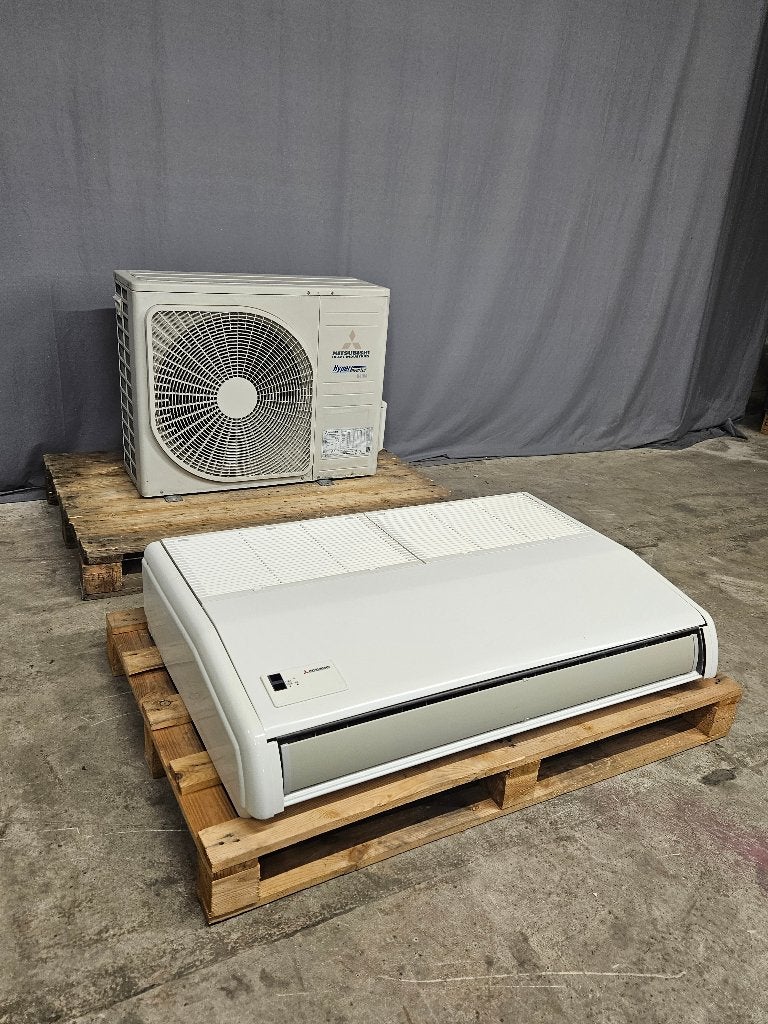 Mitsubishi FDE50VG plafond onderbouw airco warmtepomp 5 kW, Ophalen, Koelen en Ontvochtigen, Timer, Refurbished