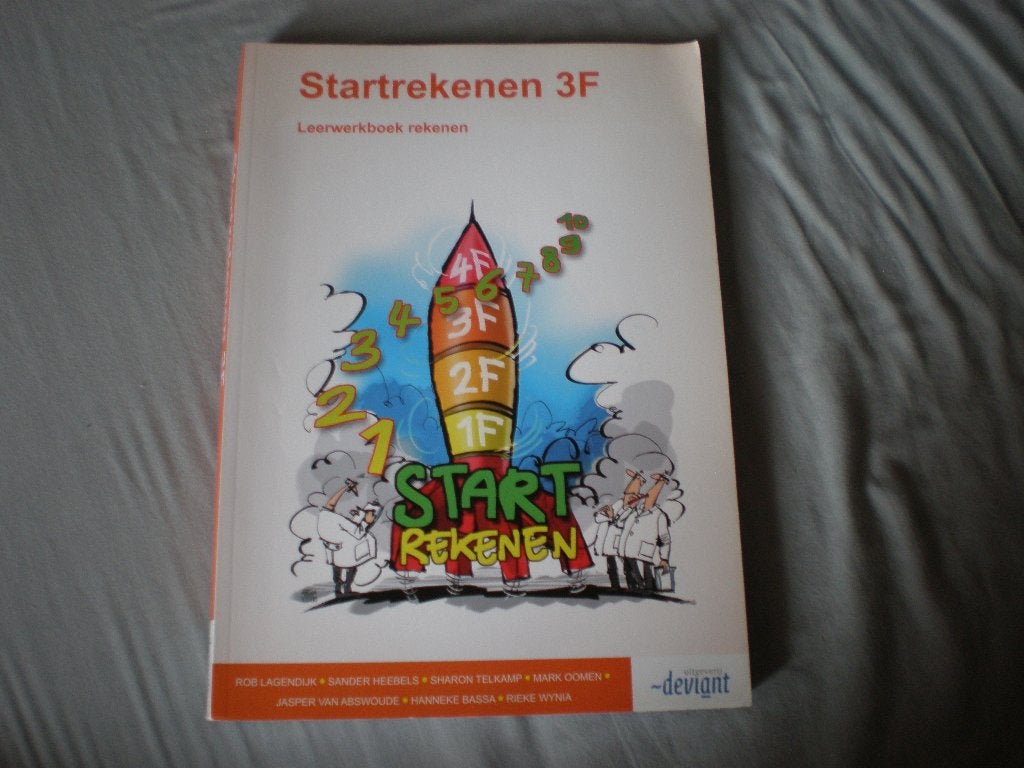 Schoolboek. Leerwerkboek startrekenen 3F., Boeken, Ophalen of Verzenden, Gelezen, Overige niveaus