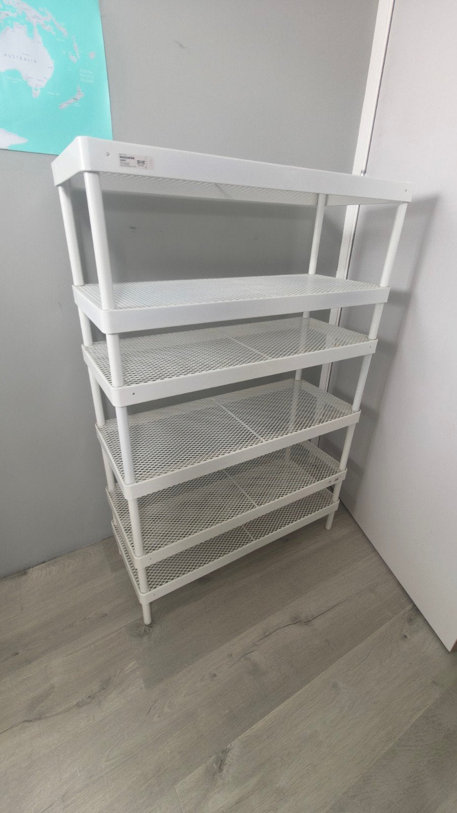 IKEA MACKAPÄR schoenenrek/opberger wit (3 stuks), Ophalen