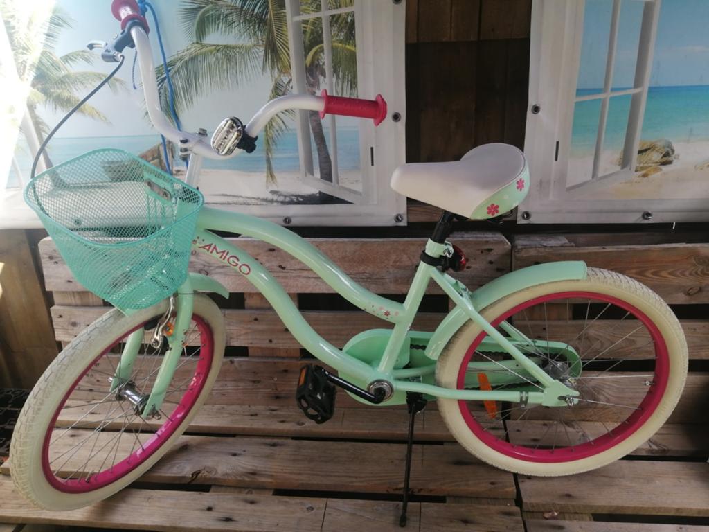 Amigo Flower Kinderfiets 20 inch, Ophalen of Verzenden, 20 inch of meer