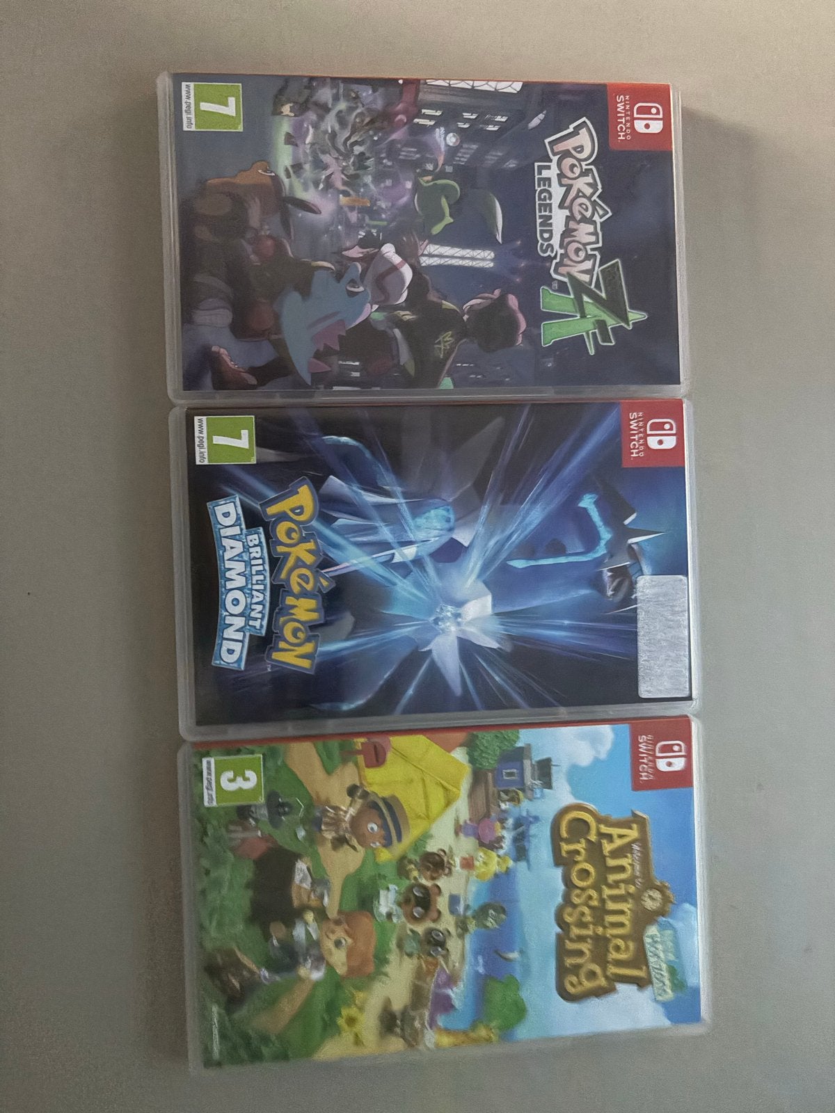 Nintendo Switch spellen: Pokémon en Animal Crossing, Online, 1 speler, Ophalen of Verzenden, Zo goed als nieuw