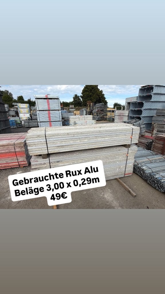 Gebruikte RUX Steigeronderdelen – TOP Staat | Grote Voorraad, Doe-het-zelf en Verbouw, Ophalen of Verzenden, Gebruikt, Overige typen