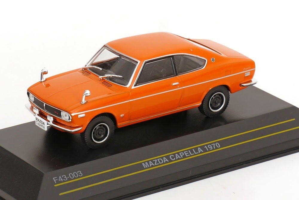 Mazda Capello 1970 Oranje 1-43 First43 Models, Overige merken, Tschuiten@hotmail.com, Duitsland, Auto