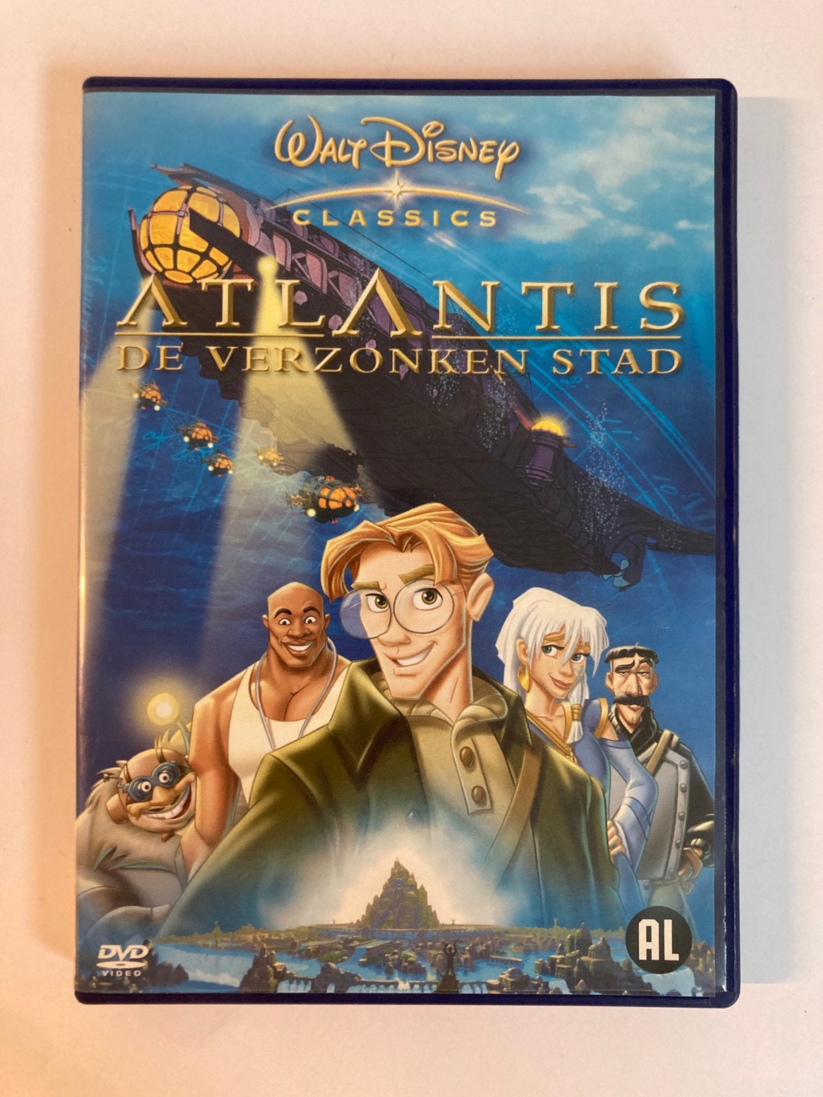 Atlantis: De Verzonken Stad, 2001 / DVD / Disney GR#44, Tekenfilm, Nederlands, Ophalen of Verzenden, Zo goed als nieuw