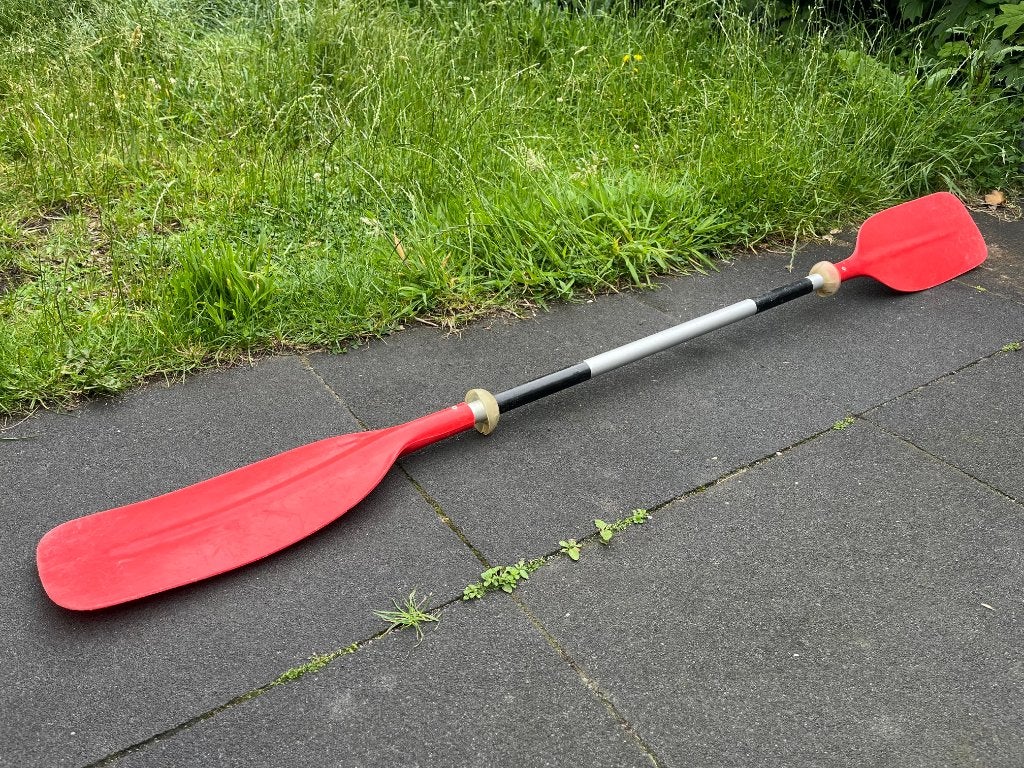 Kinder Kajak Peddel, Watersport en Boten, Ophalen, Gebruikt, Dubbelbladige peddel