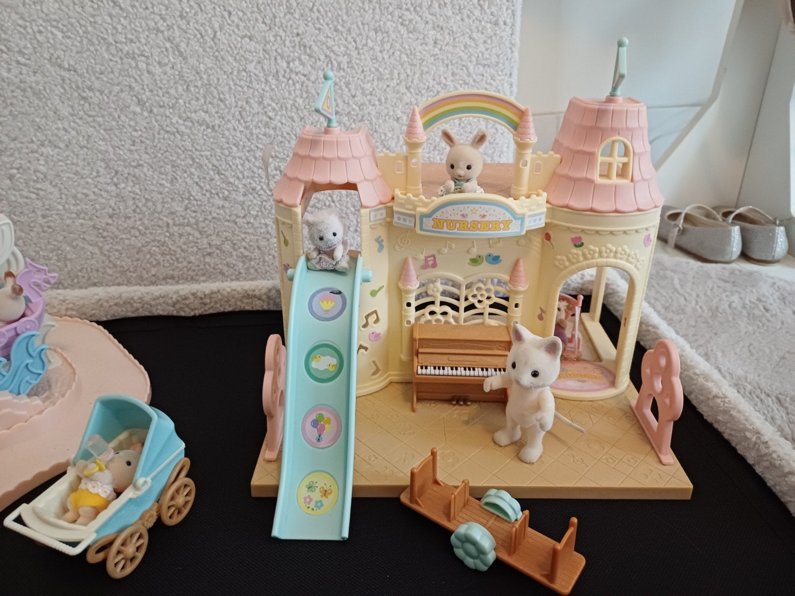 Sylvanian Families, 5670, Baby crèche kasteel, Kinderen en Baby's, Ophalen of Verzenden, Gebruikt, Poppenhuis