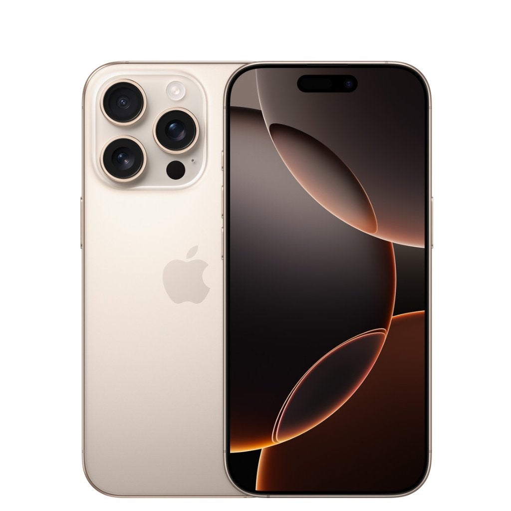 iPhone 16 Pro Dessert titanium, Telecommunicatie, Mobiele telefoons | Apple iPhone, Ophalen of Verzenden, Zo goed als nieuw, Zonder simlock