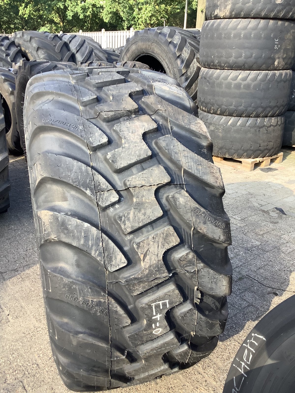 Flotation banden 620/40R22.5. 650/60R26.5 600/55R26.5, Zakelijke goederen, Ophalen