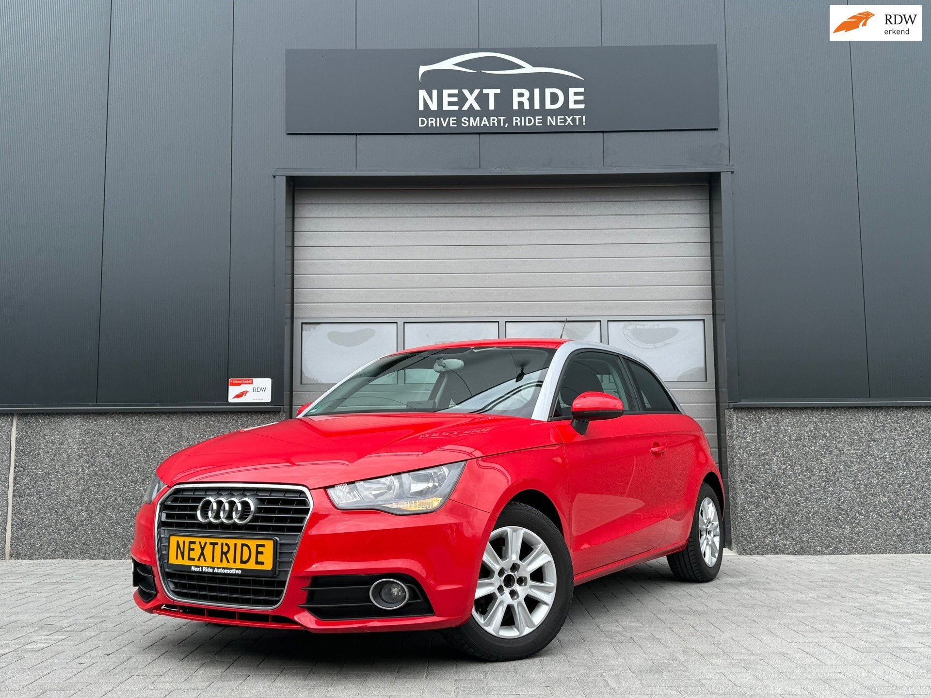 Audi A1 1.2 TFSI Ambition Pro Line | Airco | Stoelverwarming, Auto's, Audi, Voorwielaandrijving, Stof, Zwart, Bedrijf