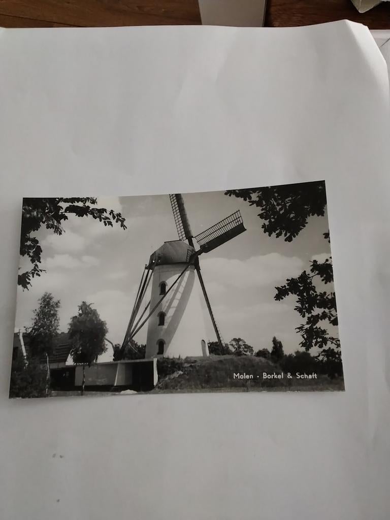BORKEL EN SCHAFT.  MOLEN, Ophalen of Verzenden, Voor 1920, Zuid-Holland