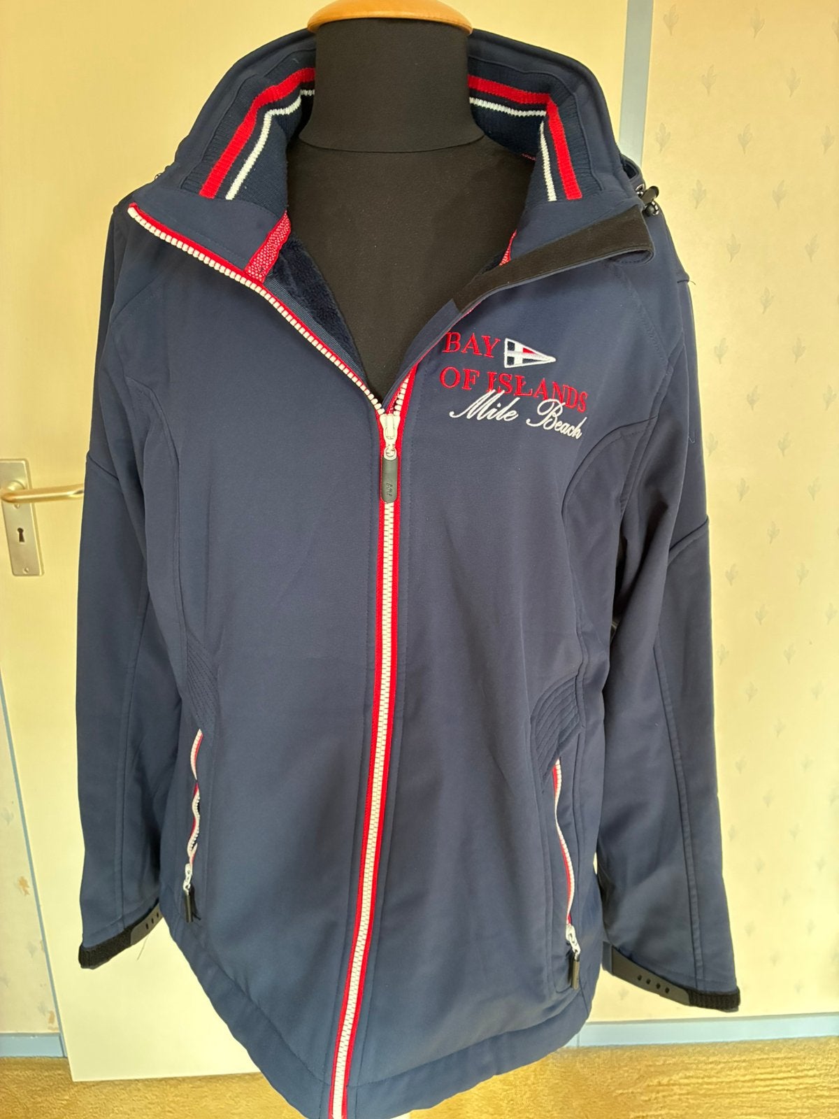 030 Human Nature jack in maat 2 XL, Verzenden, Zo goed als nieuw, Maat 46/48 (XL) of groter, Blauw