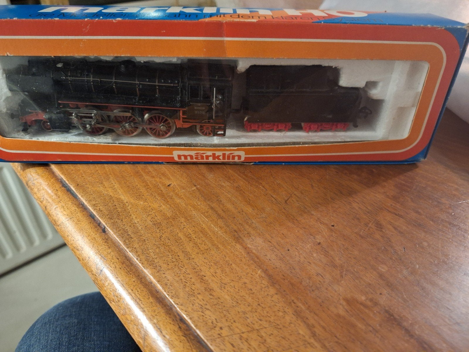 Märklin HO 3099 Stoomlocomotief met Tender, Wisselstroom, Locomotief, Ophalen of Verzenden, Zo goed als nieuw