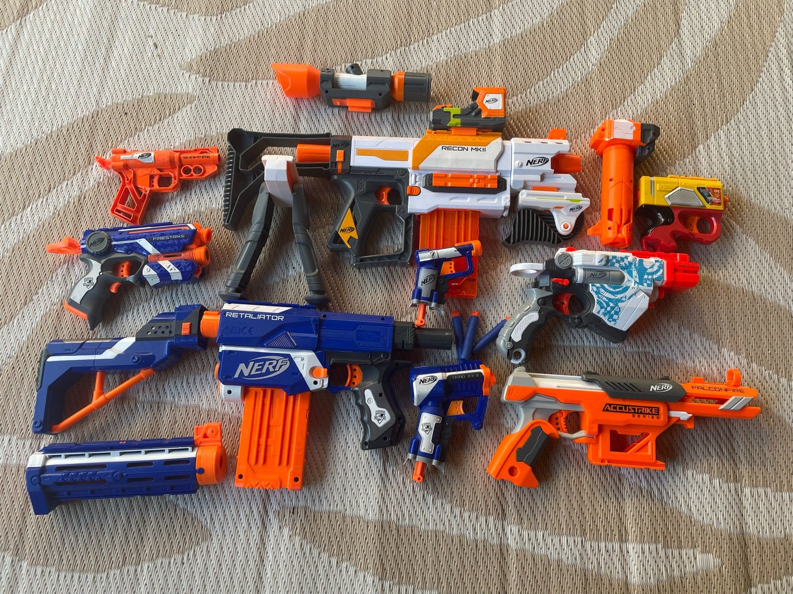 Grote Nerf Blaster Collectie - Diverse Modellen, Ophalen of Verzenden, Gebruikt, Jongen of Meisje