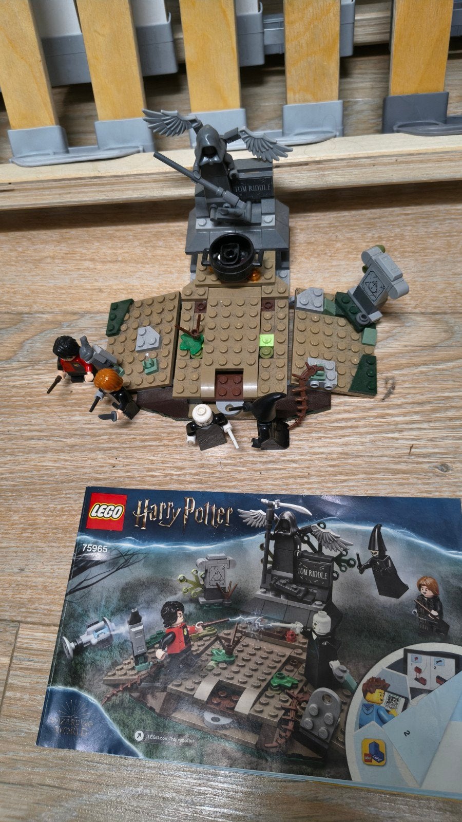 LEGO Harry Potter 75965 De Opkomst van Voldemort, Ophalen of Verzenden, Zo goed als nieuw, Overige merken