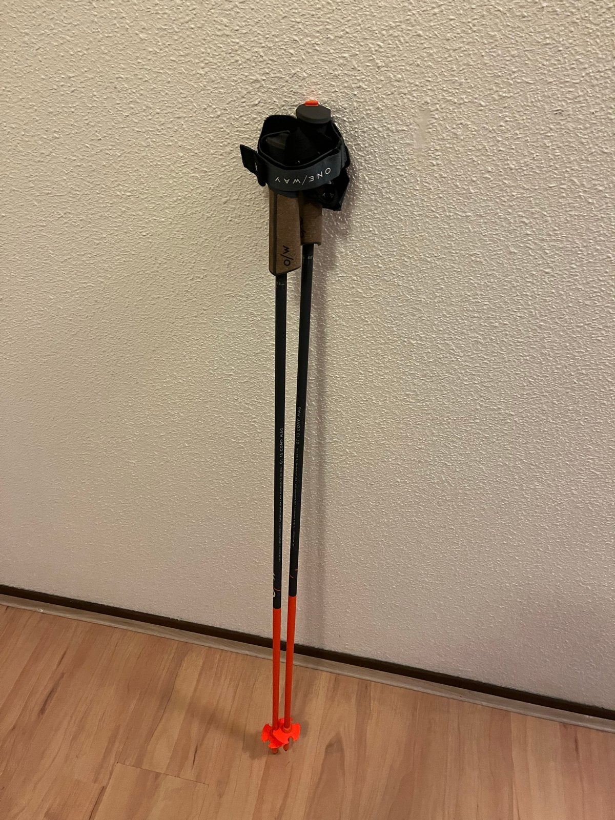 Nieuwe OneWay skistokken met kliksluiting, Stokken, 100 tot 140 cm, Nieuw, Carve