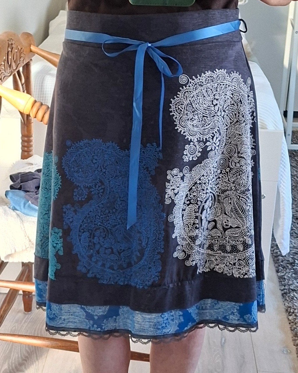 Desigual rok maat XL, zgan, Kleding | Dames, Ophalen of Verzenden, Zo goed als nieuw, Maat 46/48 (XL) of groter, Zwart