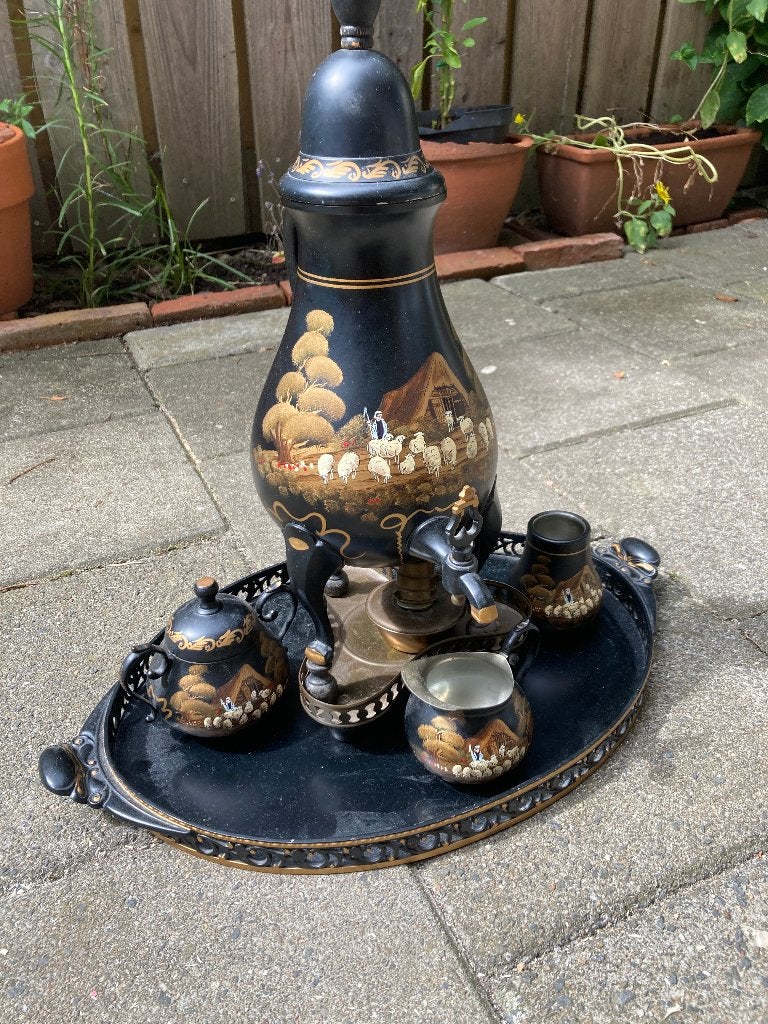 kraantjeskan, Antiek en Kunst, Curiosa en Brocante, Ophalen of Verzenden
