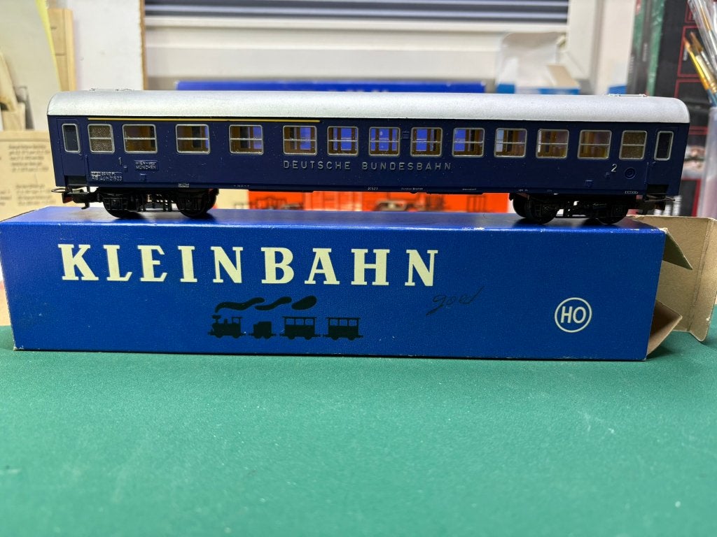 Kleinbahn personen wagon DB (389) IMG7840/1/2, Hobby en Vrije tijd, Modeltreinen | H0, Ophalen of Verzenden, Zo goed als nieuw