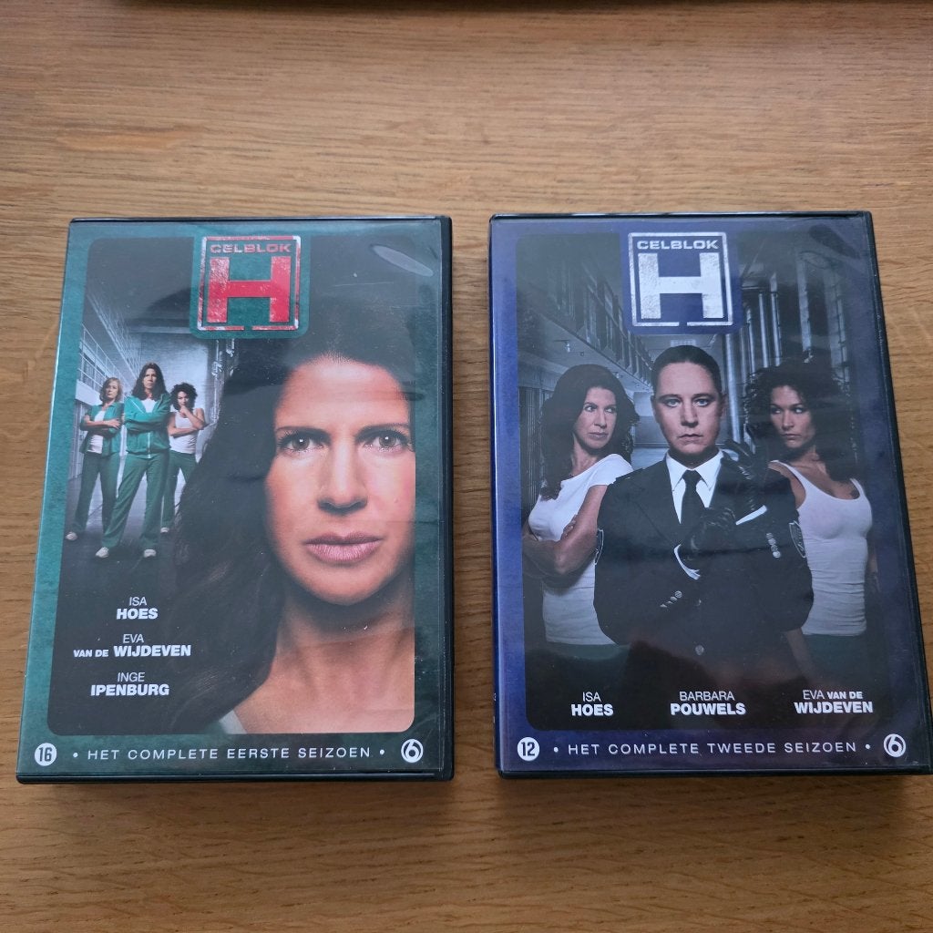 Celblok H seizoen 1 en 2 (los mag ook), Alle leeftijden, Ophalen of Verzenden, Zo goed als nieuw