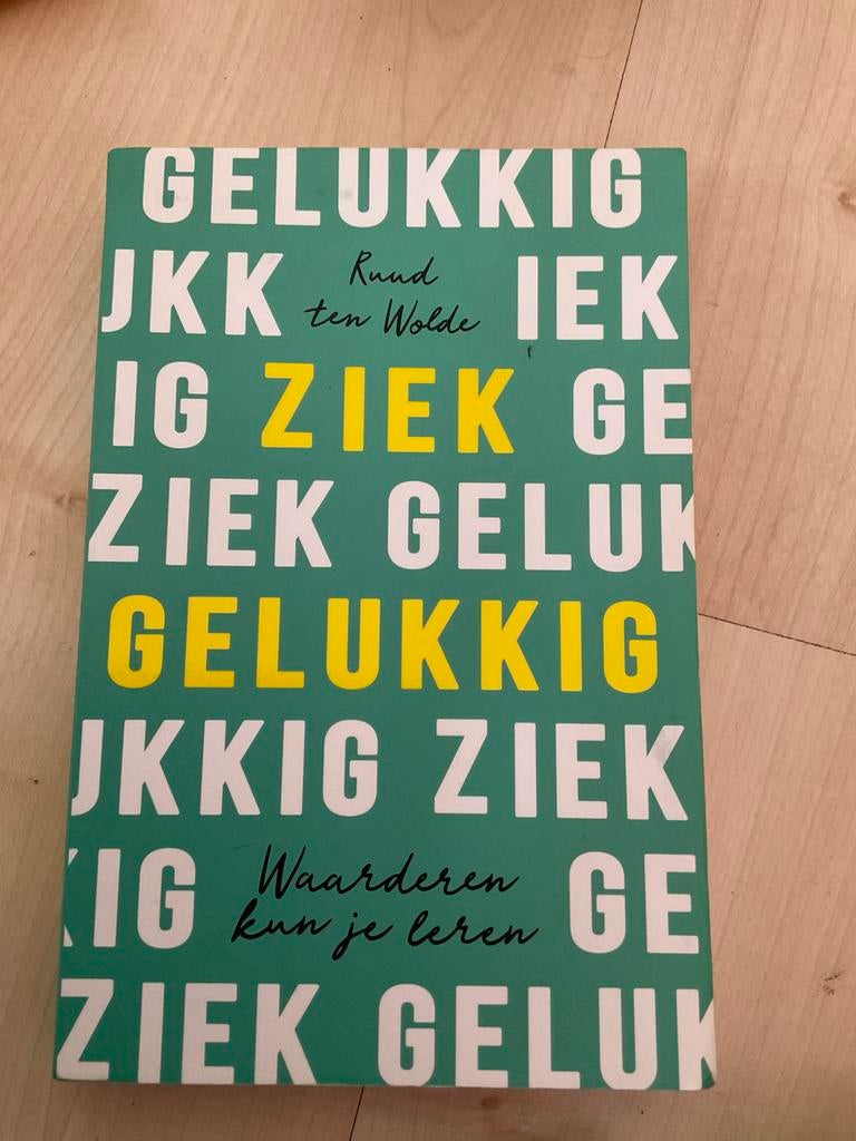 Ziek en toch Gelukkig - Ruud ten Wolde, Boeken, Ophalen of Verzenden, Gelezen, Nederland