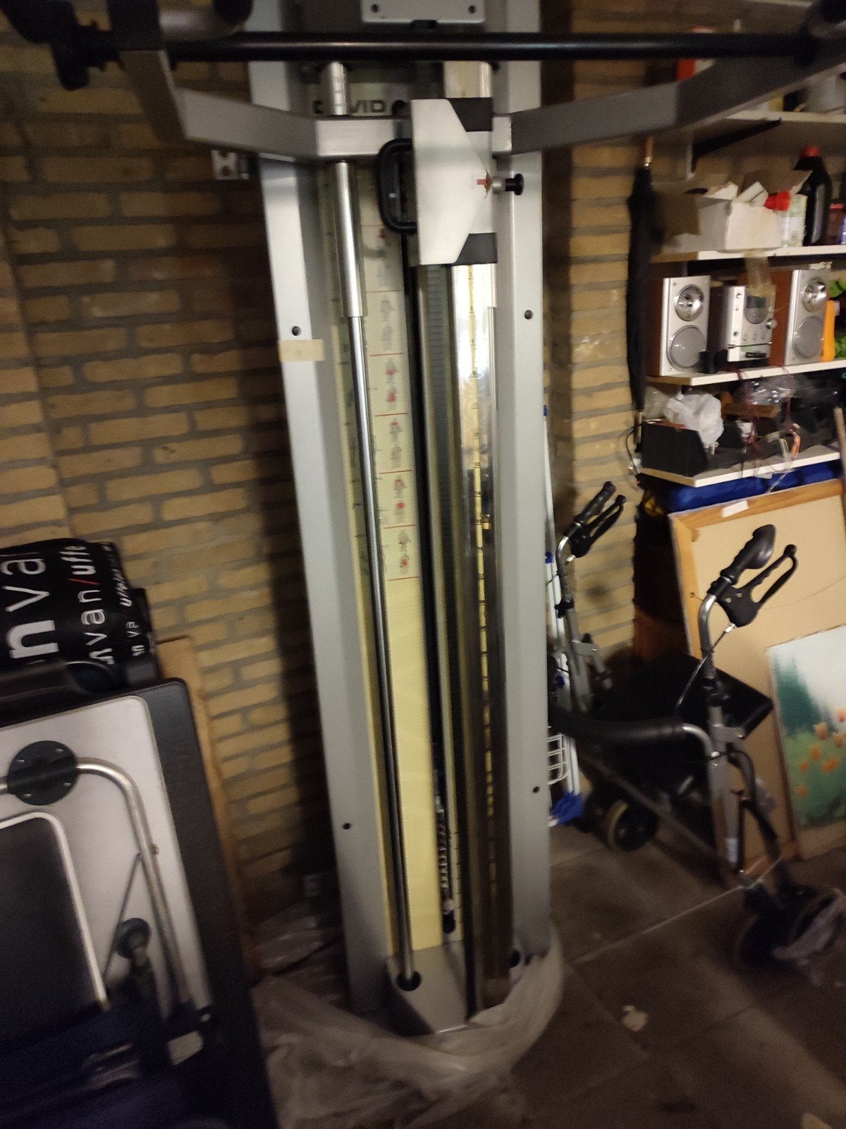 Krachtstation - David Fitness Apparatuur, Ophalen