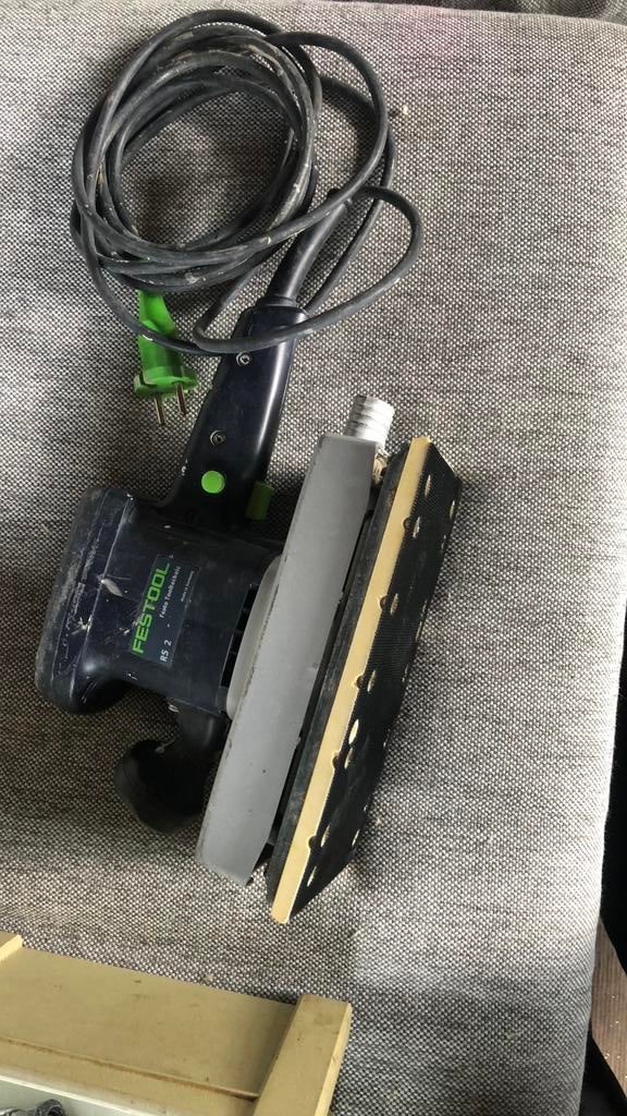 Festool vlakschuurmaschine RS 2, Doe-het-zelf en Verbouw, Gereedschap | Schuurmachines, Ophalen of Verzenden, Zo goed als nieuw