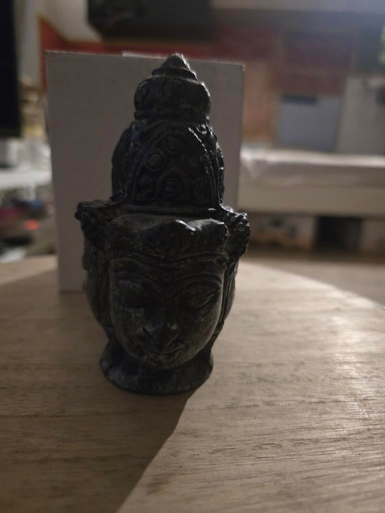 Brahma Visnu Shiva Hoofd, Ophalen of Verzenden, Nieuw, Beeld(je), Hindoeïsme