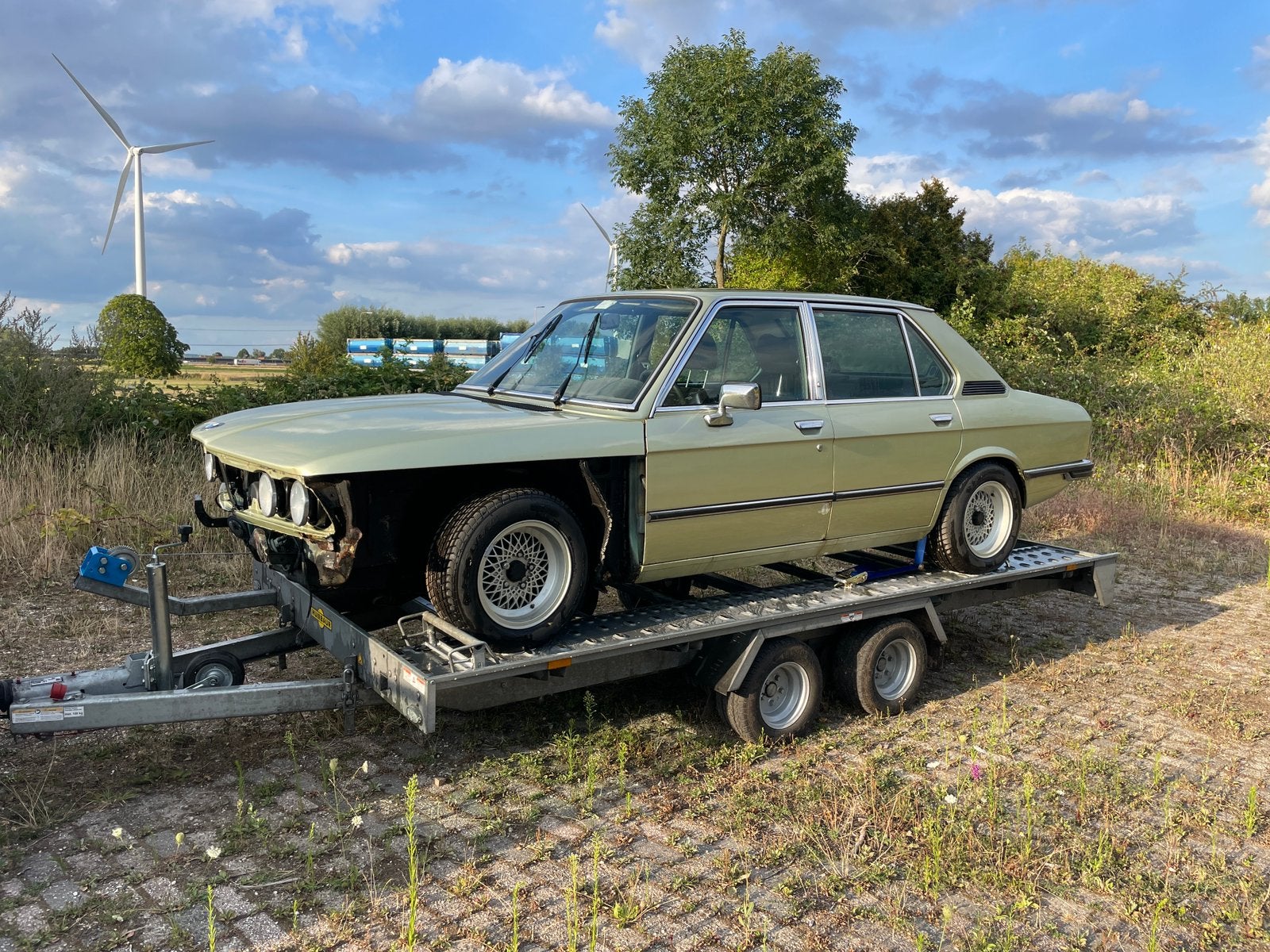 BMW 530i E12 1977 M-motorsport bbs limited edition, Achterwielaandrijving, 1370 kg, Handgeschakeld, Particulier